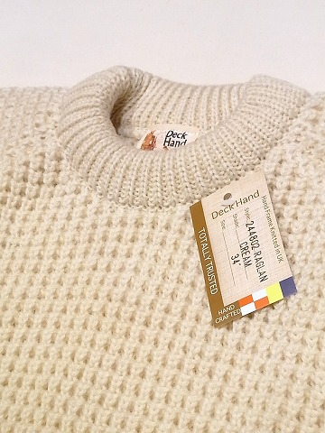 Hand Framed Knitwear – 14fw 『Deck Hand』 –